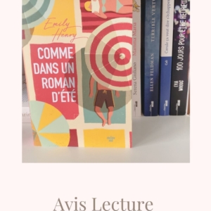 avis lecture comme dans un roman d'été