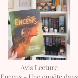 Encens Johanna Marine une souris et des livres avis lecture