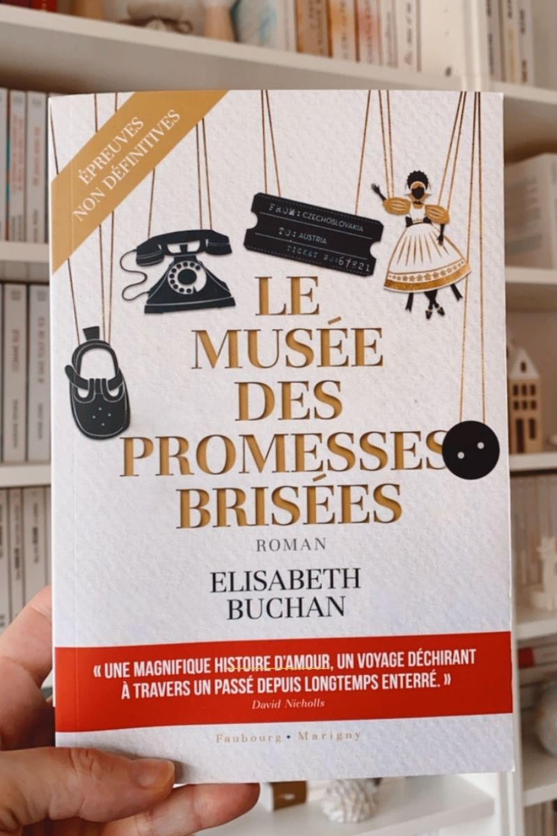 avis lecture le musée des promesses brisées Elisabeth Buchan une souris et des livres 